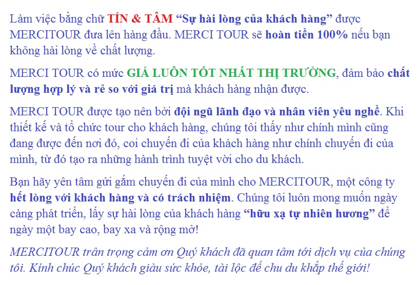Cam kết chất lượng